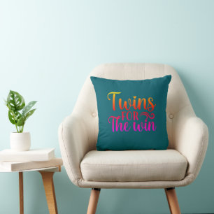 Twins for the Win Cushion