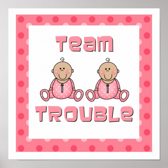 Twins Girls Poster (Front)