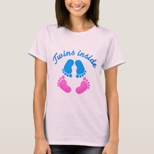Twins Inside Boy And Girl T-Shirt