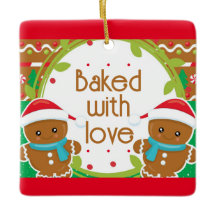 Twins Jolly Gingerbread Men Baked With Love