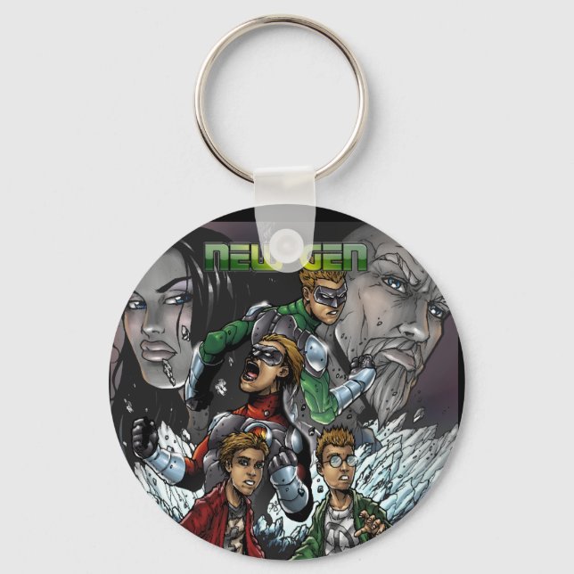 "Twins" Key Chain (Front)