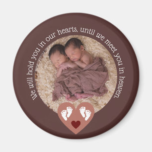 Twins Miscarriage Baby Loss Memorial Stillbirth Magnet