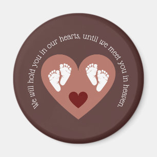 Twins Miscarriage Baby Loss Memorial Stillbirth Magnet
