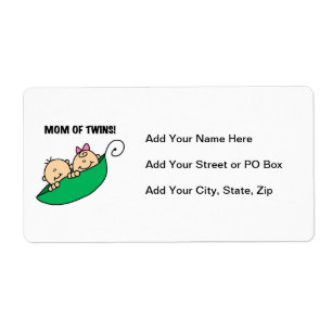 Twins Mum- Peas in a Pod Gifts