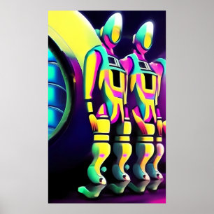 Twins of Meta-Evil Ken Gauge Surrealism Poster