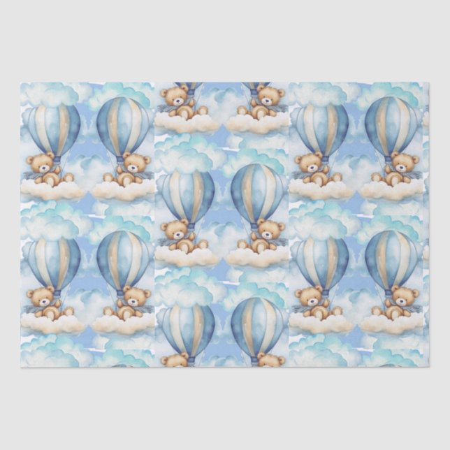 Twins Take Flight Tissue Paper (Front)