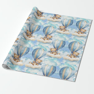 Twins Take Flight Wrapping Paper