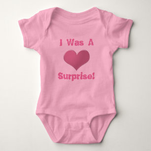 Twins Tripplets I Was NOT! I Was A Surprise! Etc. Baby Bodysuit