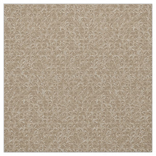 Twirl Beige Brown Fabric