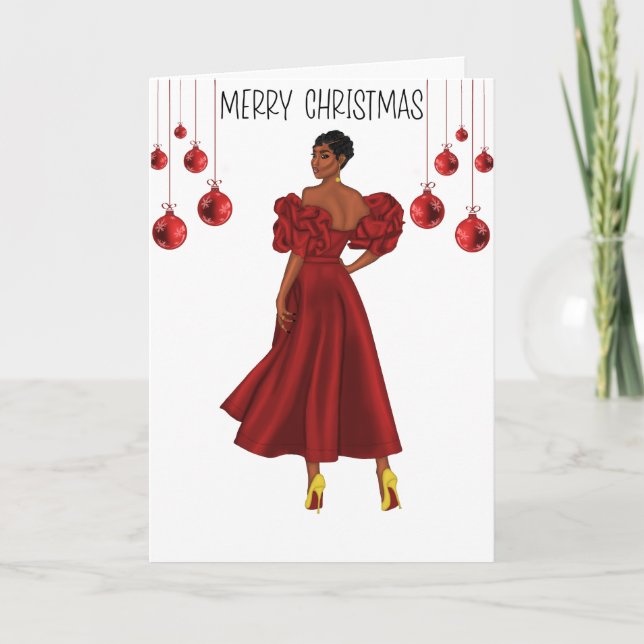 Twirl Christmas Card (Front)
