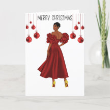 Twirl Christmas Card