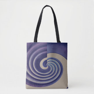Twirl, curl circles. Make rings & rounds. Tote Bag