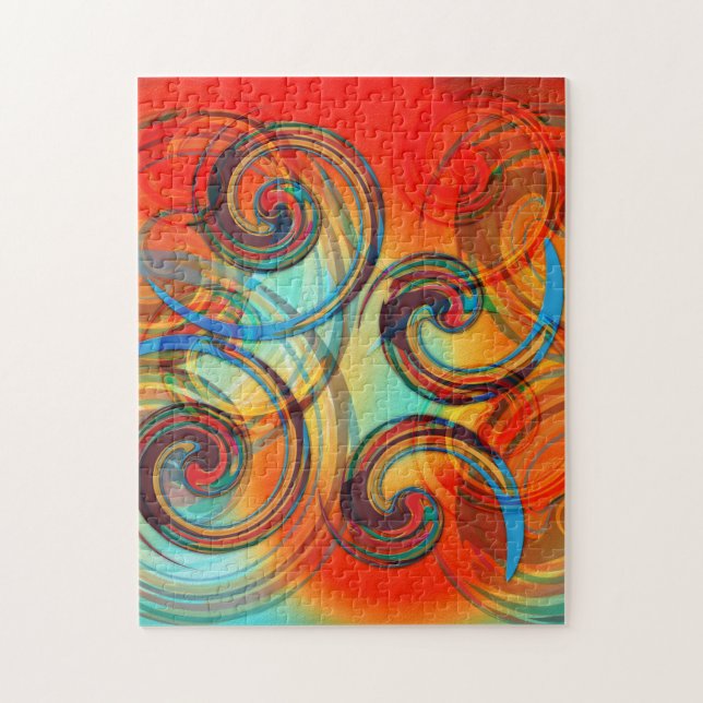 Twirl Jigsaw Puzzle (Vertical)