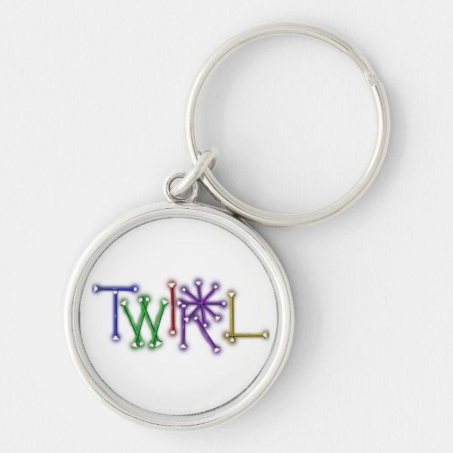 Twirl Key Ring (Front)