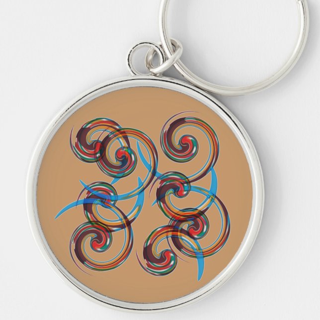 Twirl Key Ring (Front)