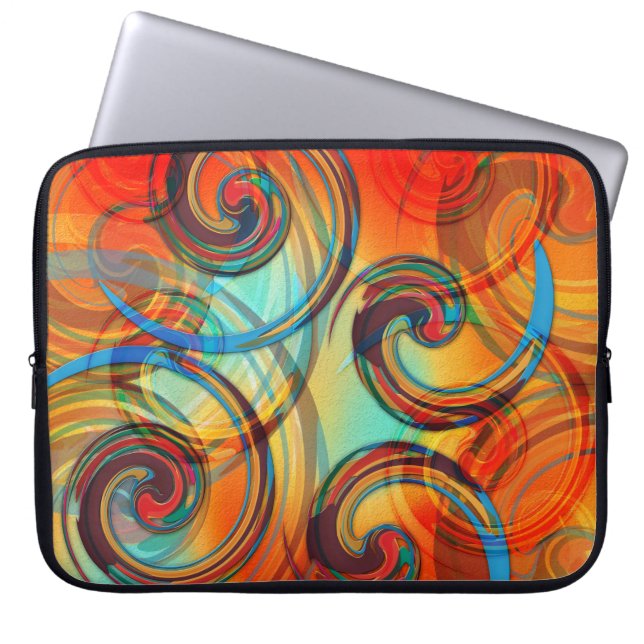 Twirl Laptop Sleeve (Front)