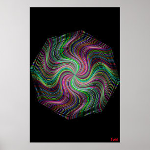 Twirl Poster