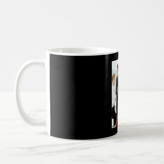 Twirler Mum Baton Twirl Mother Majorette Twirling  Coffee Mug (Left)