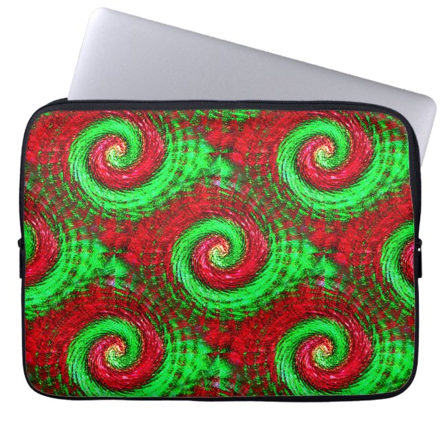 Twirlin' Christmas ...... Laptop Sleeve (Front)