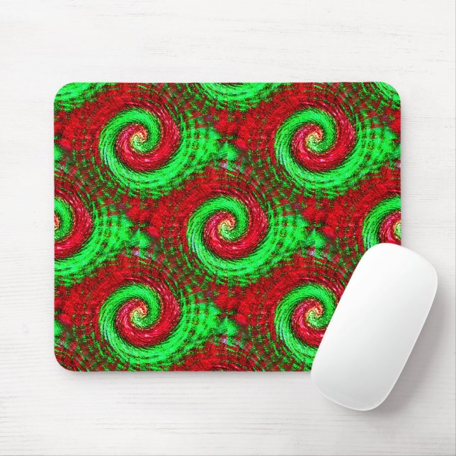 Twirlin' Christmas ...... Mouse Pad (With Mouse)