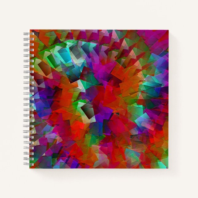 Twirlin' confetti...... notebook (Front)