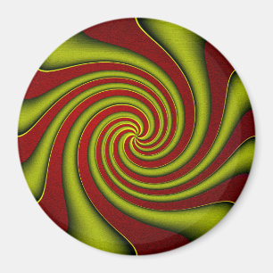Twirlin' Leaf....... Magnet