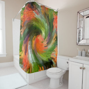 Twirlin' Summer Fun..... Shower Curtain