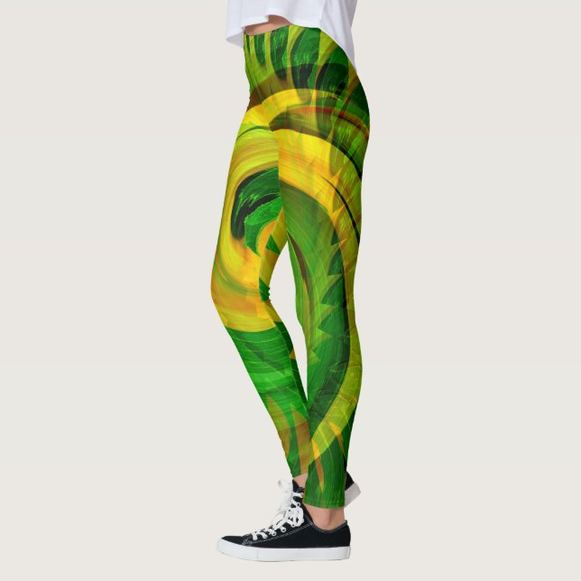 Twirling Bloom..... Leggings (Left)