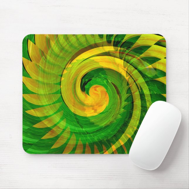 Twirling Bloom..... Mouse Pad (With Mouse)