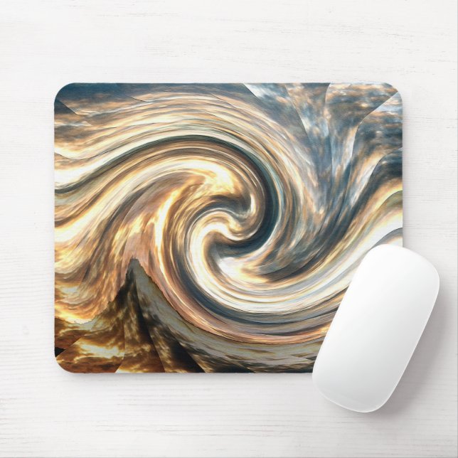 Twirling clouds..... mouse pad (With Mouse)