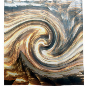 Twirling clouds..... shower curtain