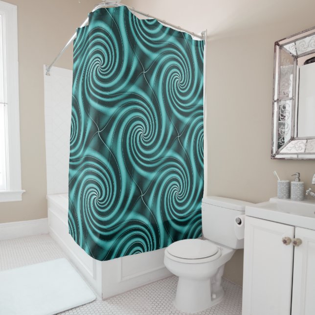 Twirling Forever...... Shower Curtain (In Situ)