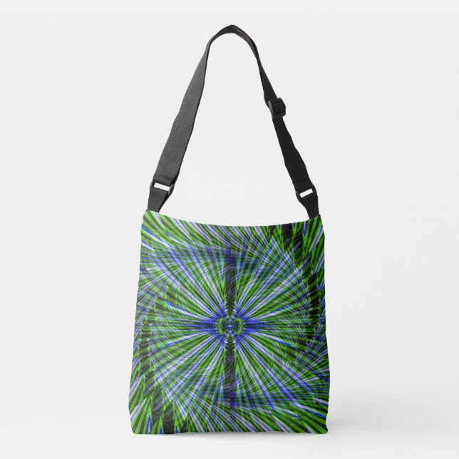 Twirling Palm Tree..... Crossbody Bag (Front)