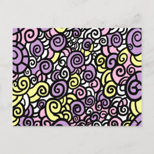 Twirls Postcard
