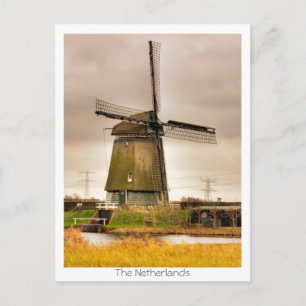 Twiske Windmill Postcard