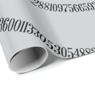 Twist for Pi Click Customise to Change Grey Colour Wrapping Paper