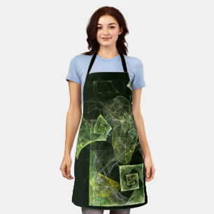 Twisted Balance Abstract Art Apron