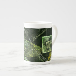 Twisted Balance Abstract Art Bone China Mug