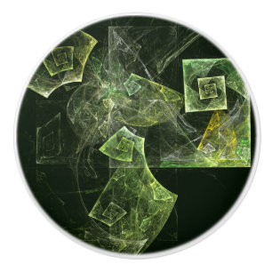 Twisted Balance Abstract Art Ceramic Knob