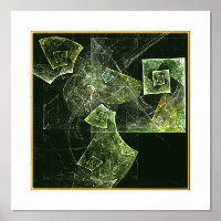 Twisted Balance Abstract Art