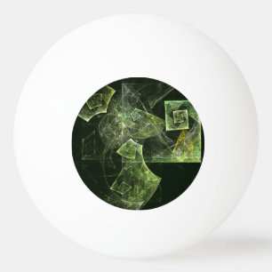 Twisted Balance Abstract Art Ping Pong Ball