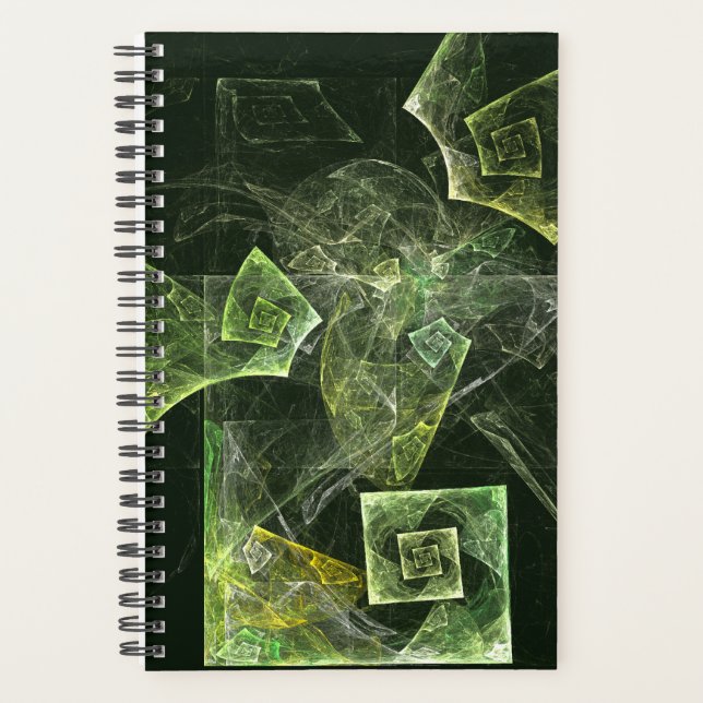 Twisted Balance Abstract Art Planner (Front)