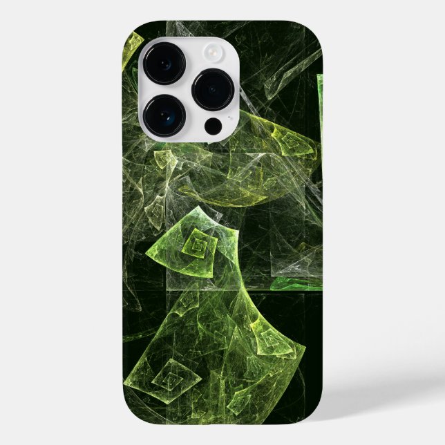 Twisted Balance Fractal Geometry Light Abstract Case-Mate iPhone Case (Back)