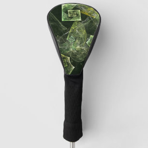 Twisted Balance Fractal Geometry Light Abstract Golf Head Cover