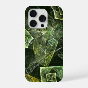 Twisted Balance Fractal Geometry Light Abstract iPhone 15 Pro Case