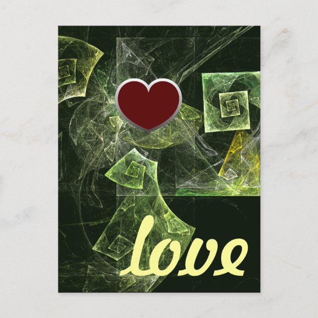 Twisted Balance Love Postcard (Front)