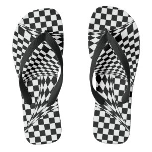 Twisted Checkers by Kenneth Yoncich Thongs
