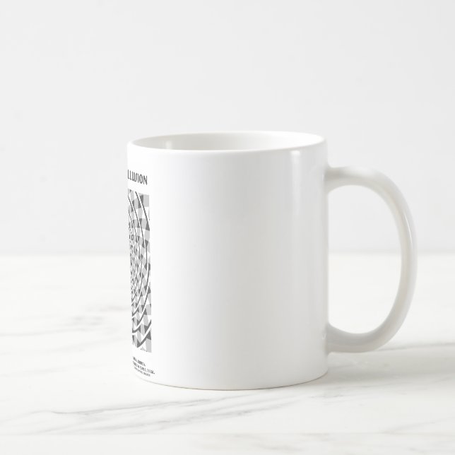 Twisted Cord Illusion (False Spiral) Coffee Mug (Right)