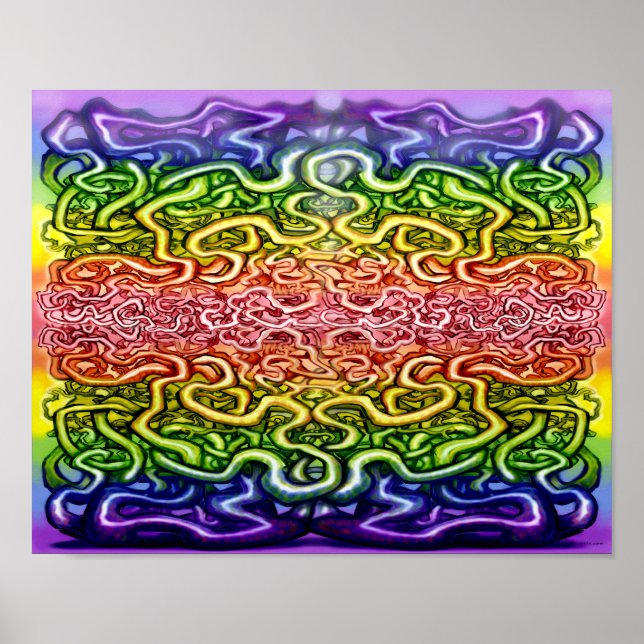 Twisted Double Rainbow Poster (Front)