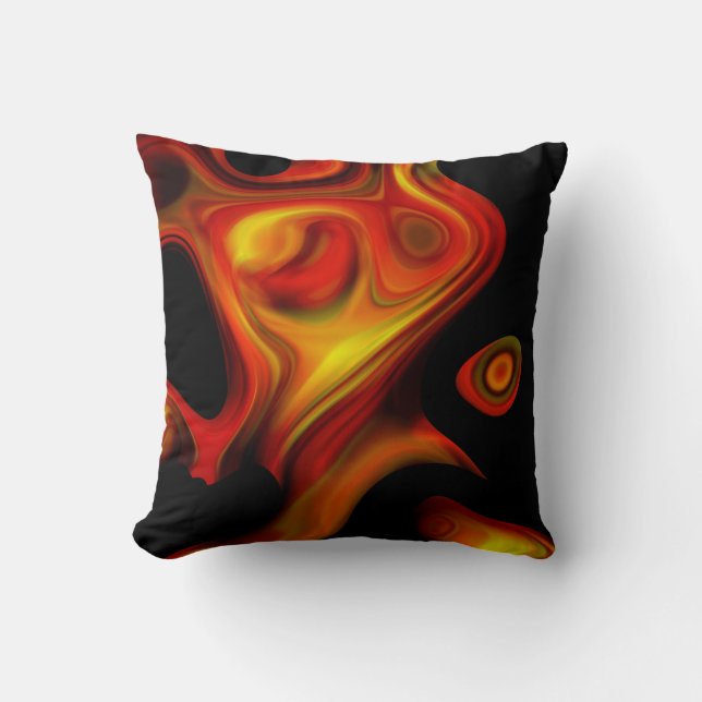 Twisted Flames Cushion (Front)